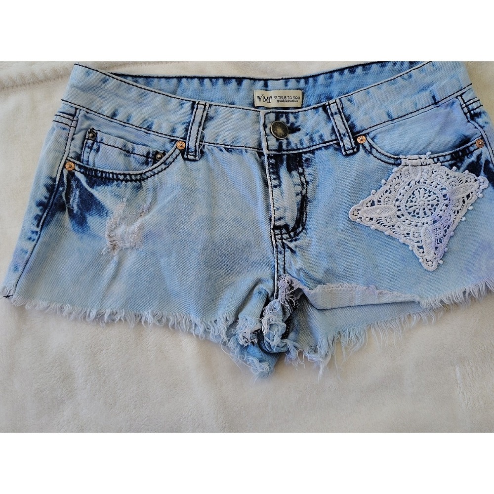 YMI Light Blue Denim Jeans with Dark Blue Stitching 829